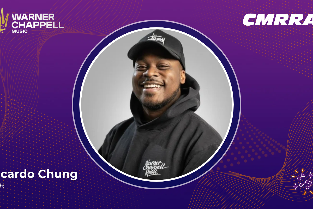 Ricardo Chung, A&R at Warner Chappell Music, featured in CMRRA's spotlight series.
